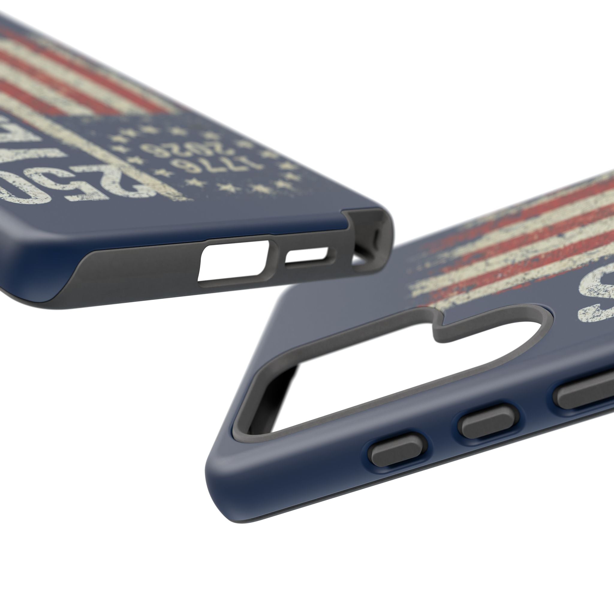 Patriotic 250th Anniversary Phone Case – 1776–2026 Distressed American Flag