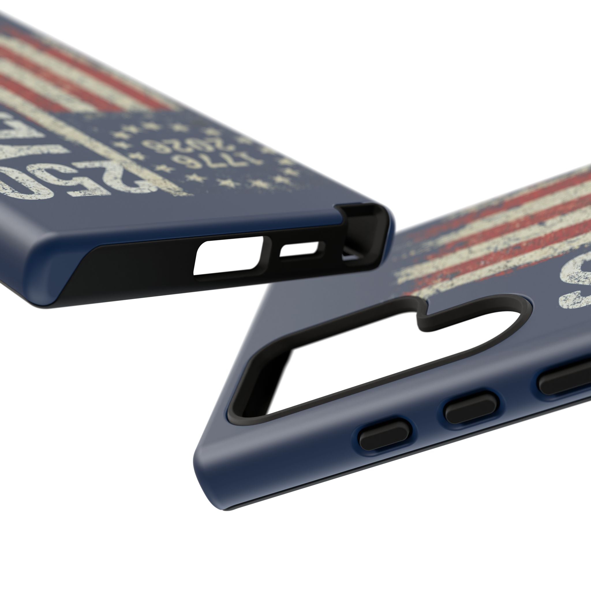 Patriotic 250th Anniversary Phone Case – 1776–2026 Distressed American Flag