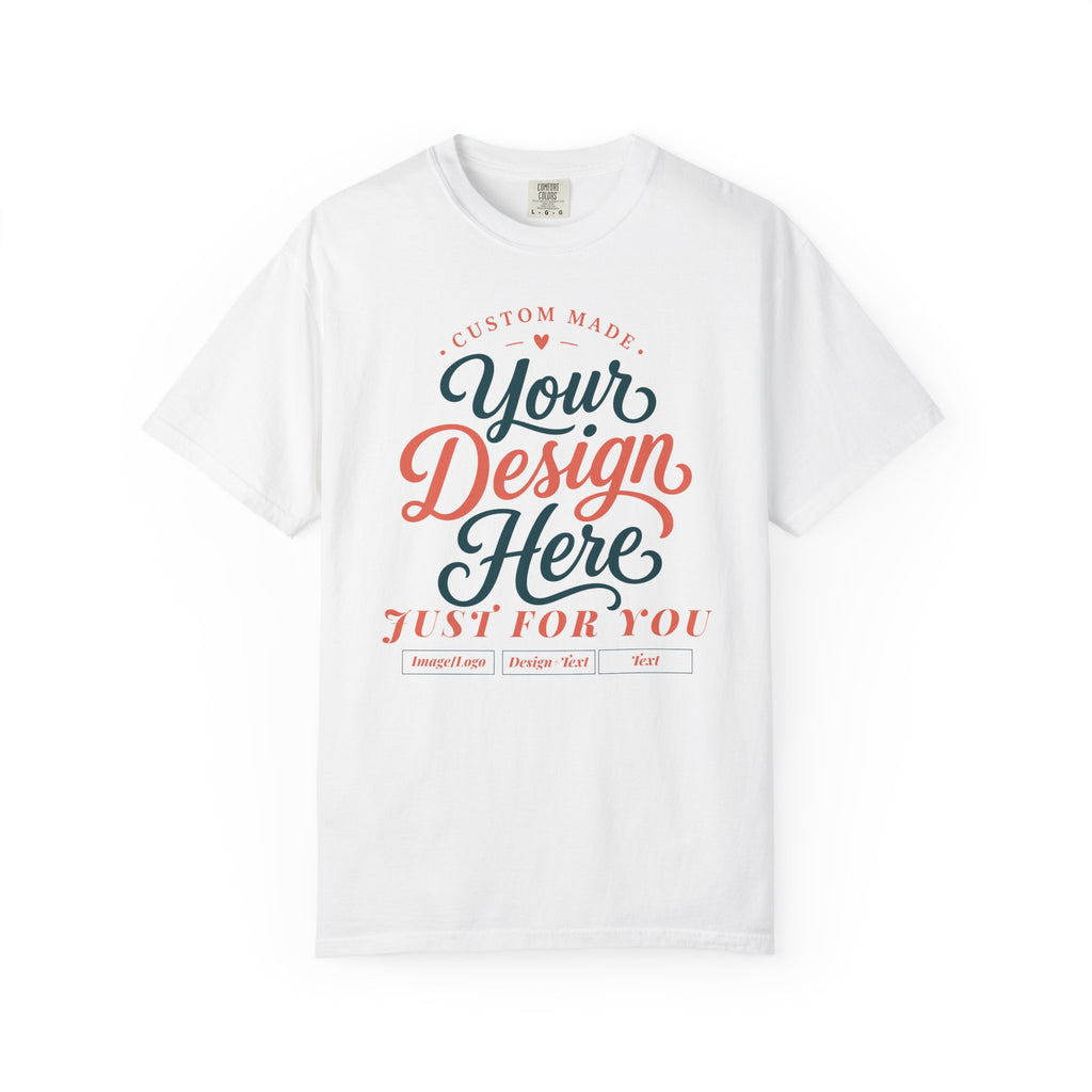 Custom Graphic T‑Shirt — "Your Design Here" Personalized Tee