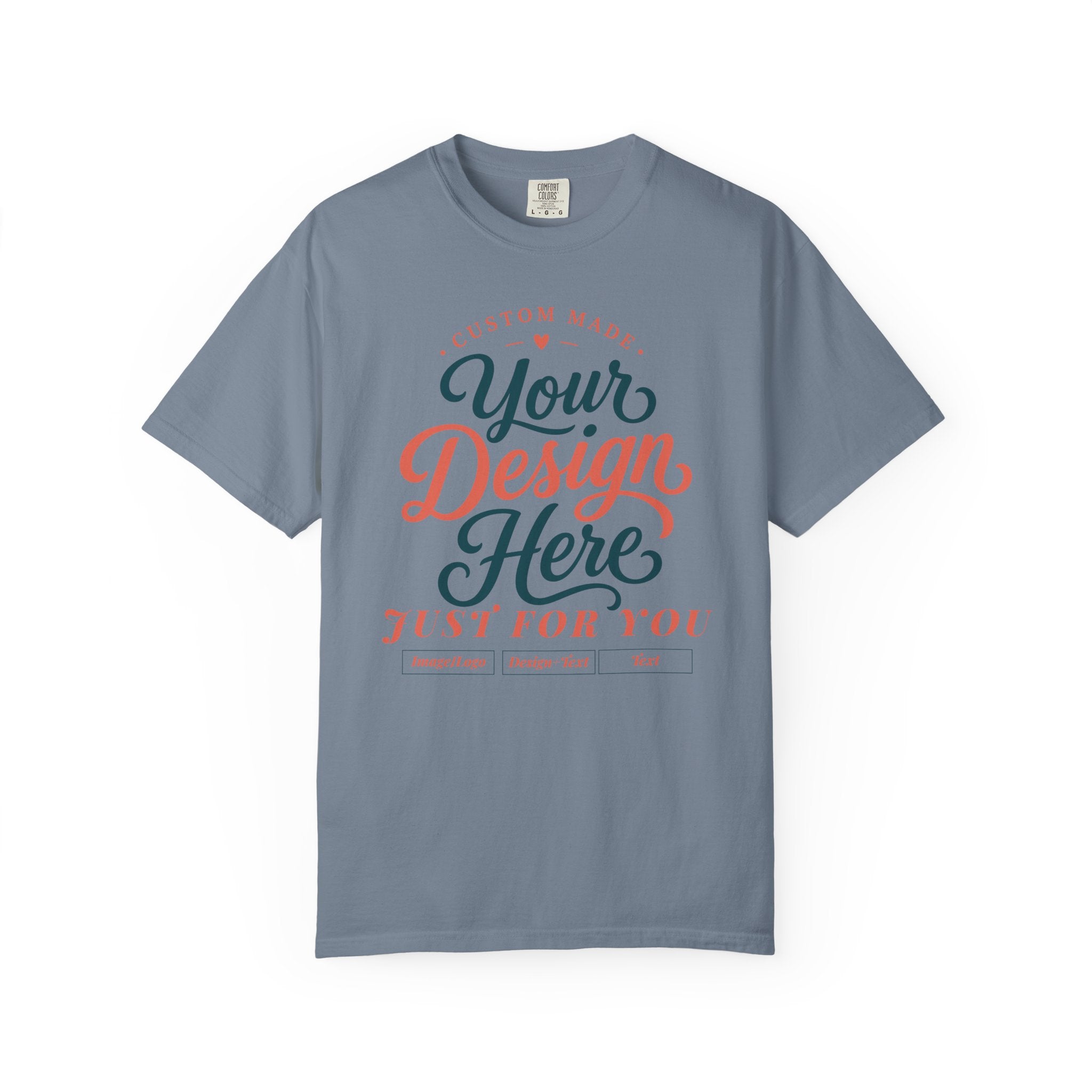 Custom Graphic T‑Shirt — "Your Design Here" Personalized Tee