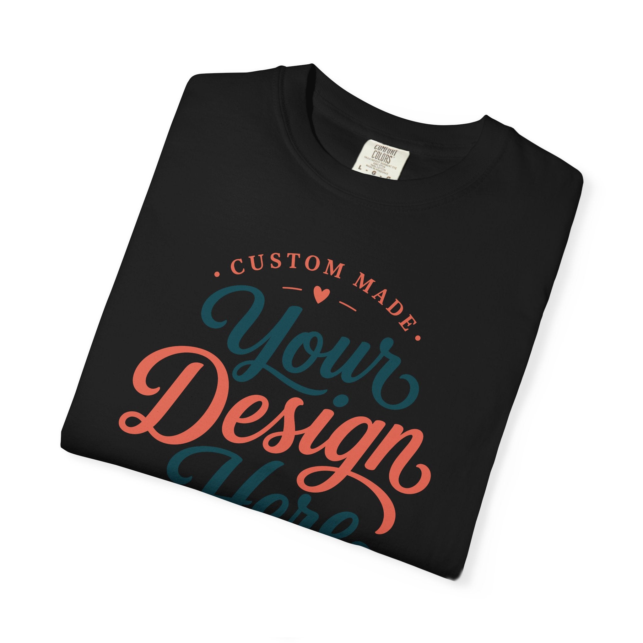 Custom Graphic T‑Shirt — "Your Design Here" Personalized Tee