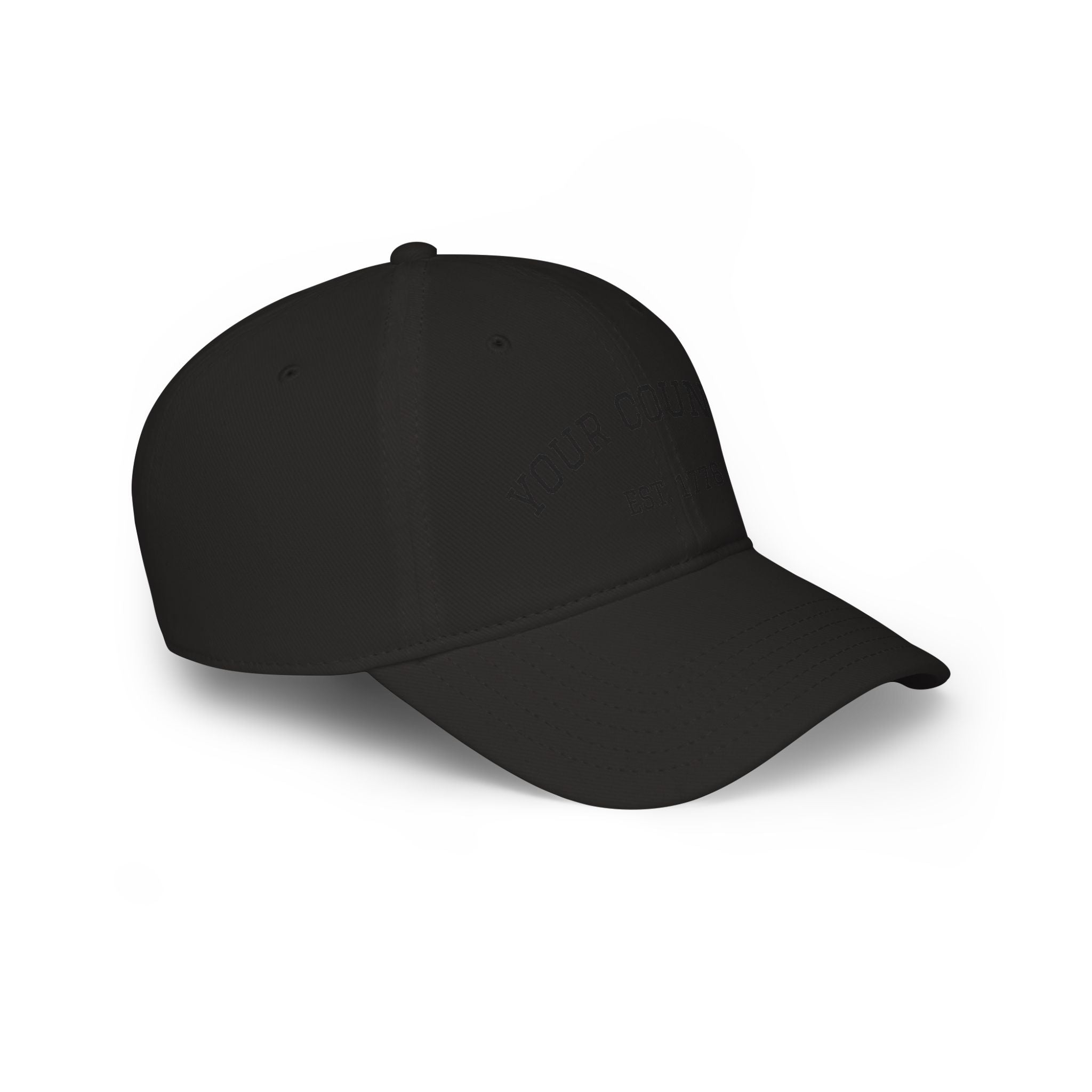 Custom Country Soccer Cap Personalized Football Fan Low Profile Hat
