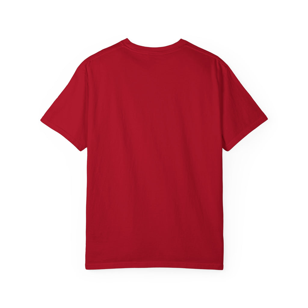 Help! Retro Heart Graphic T-Shirt — White Chest Print