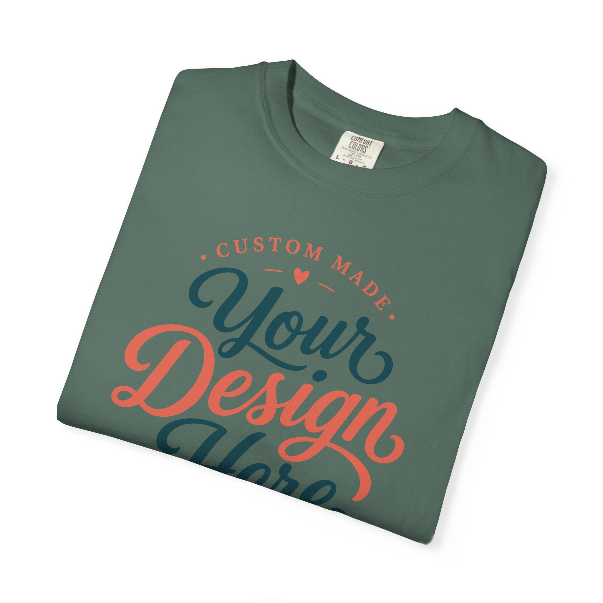 Custom Graphic T‑Shirt — "Your Design Here" Personalized Tee