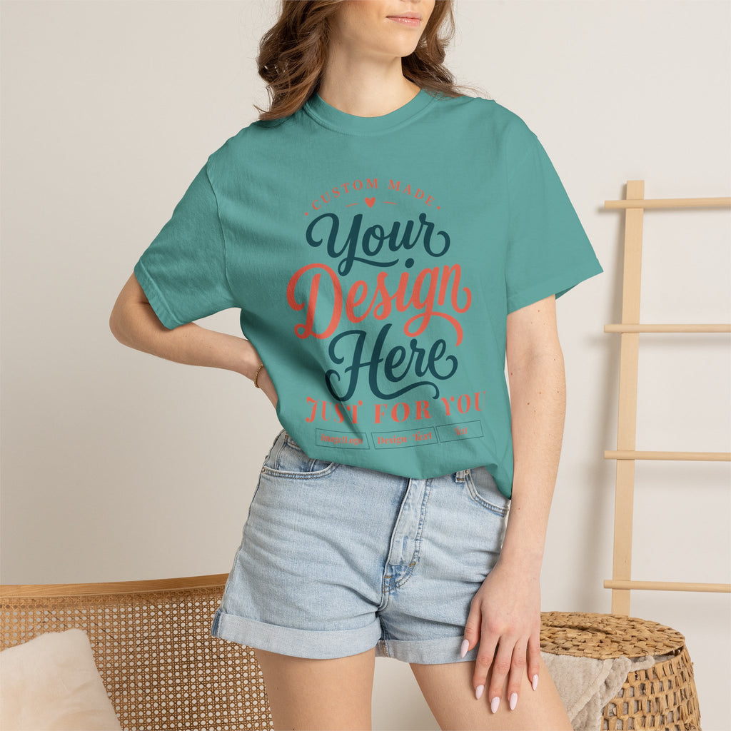 Custom Graphic T‑Shirt — "Your Design Here" Personalized Tee
