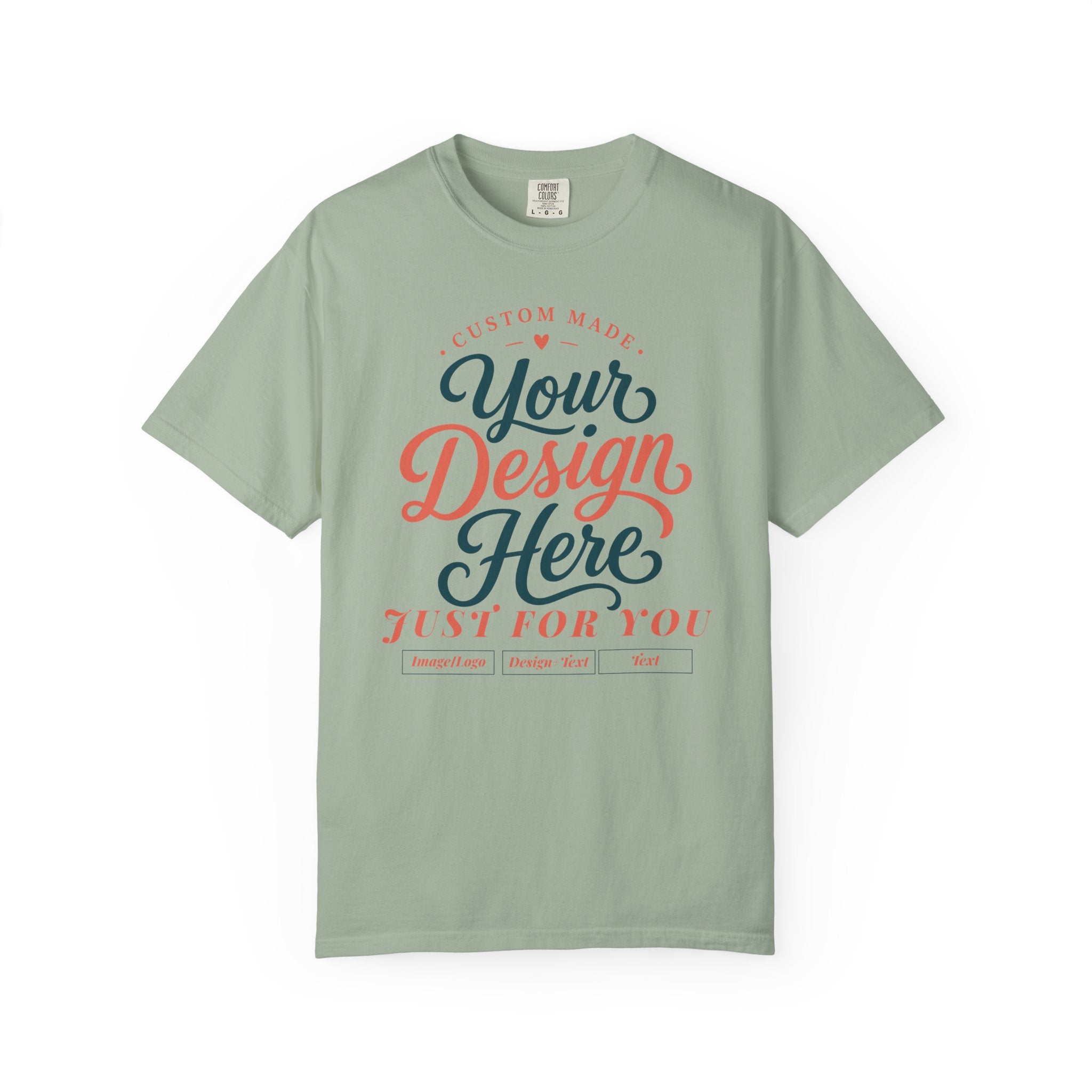 Custom Graphic T‑Shirt — "Your Design Here" Personalized Tee