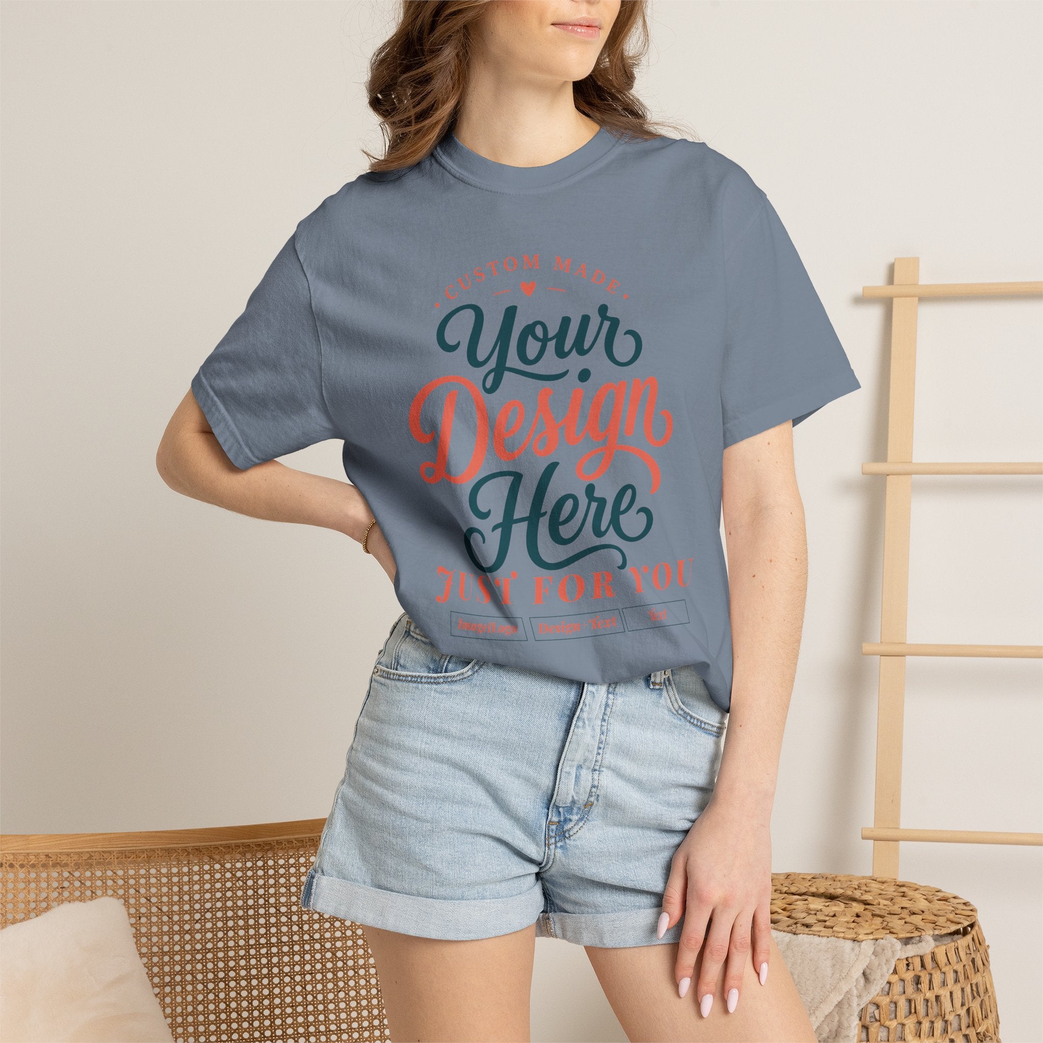 Custom Graphic T‑Shirt — "Your Design Here" Personalized Tee