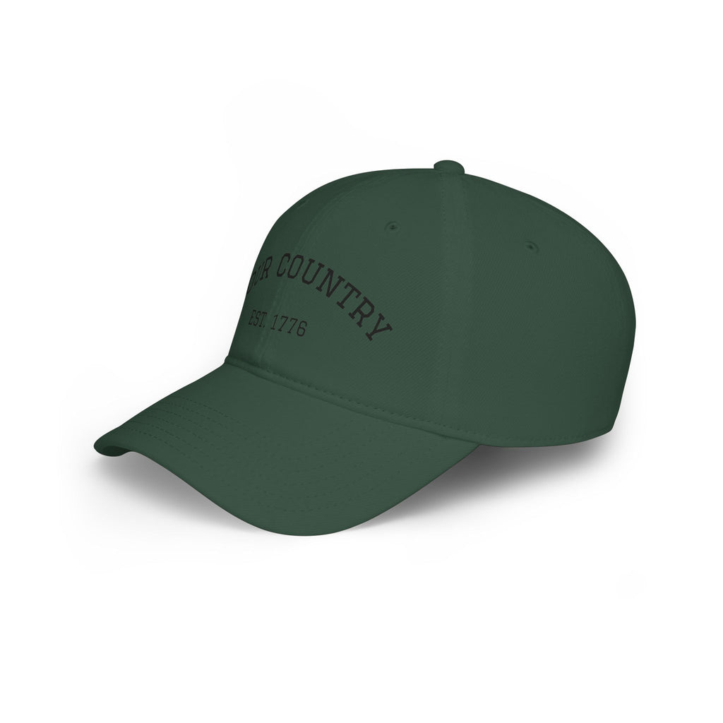 Custom Country Soccer Cap Personalized Football Fan Low Profile Hat