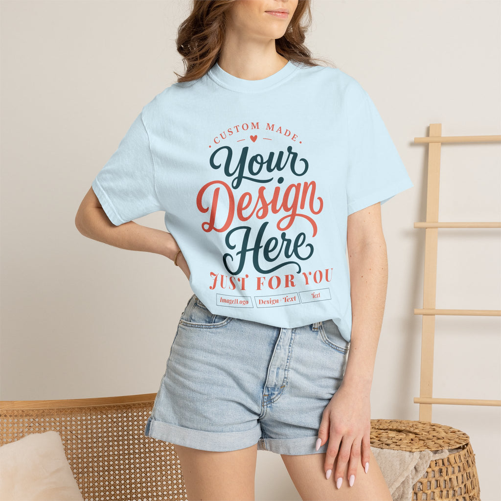 Custom Graphic T‑Shirt — "Your Design Here" Personalized Tee