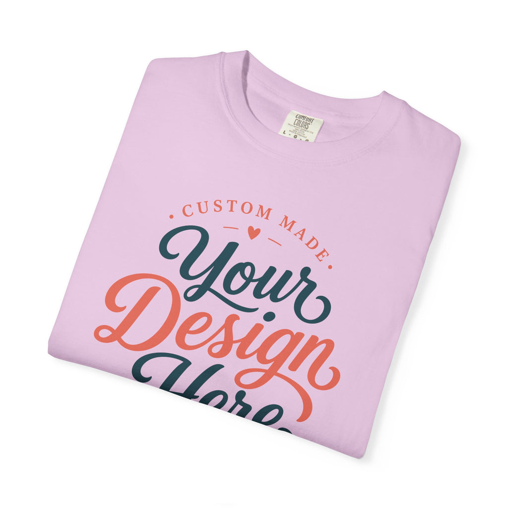 Custom Graphic T‑Shirt — "Your Design Here" Personalized Tee