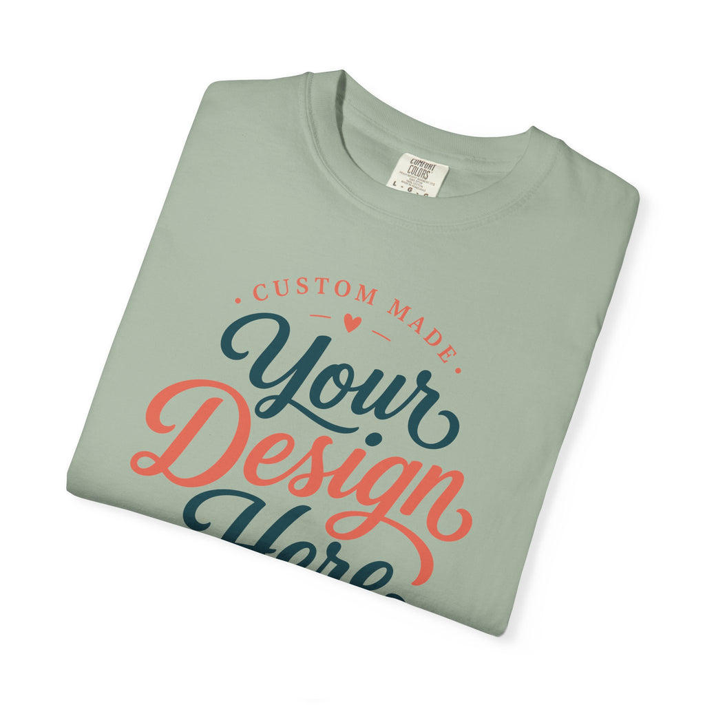 Custom Graphic T‑Shirt — "Your Design Here" Personalized Tee