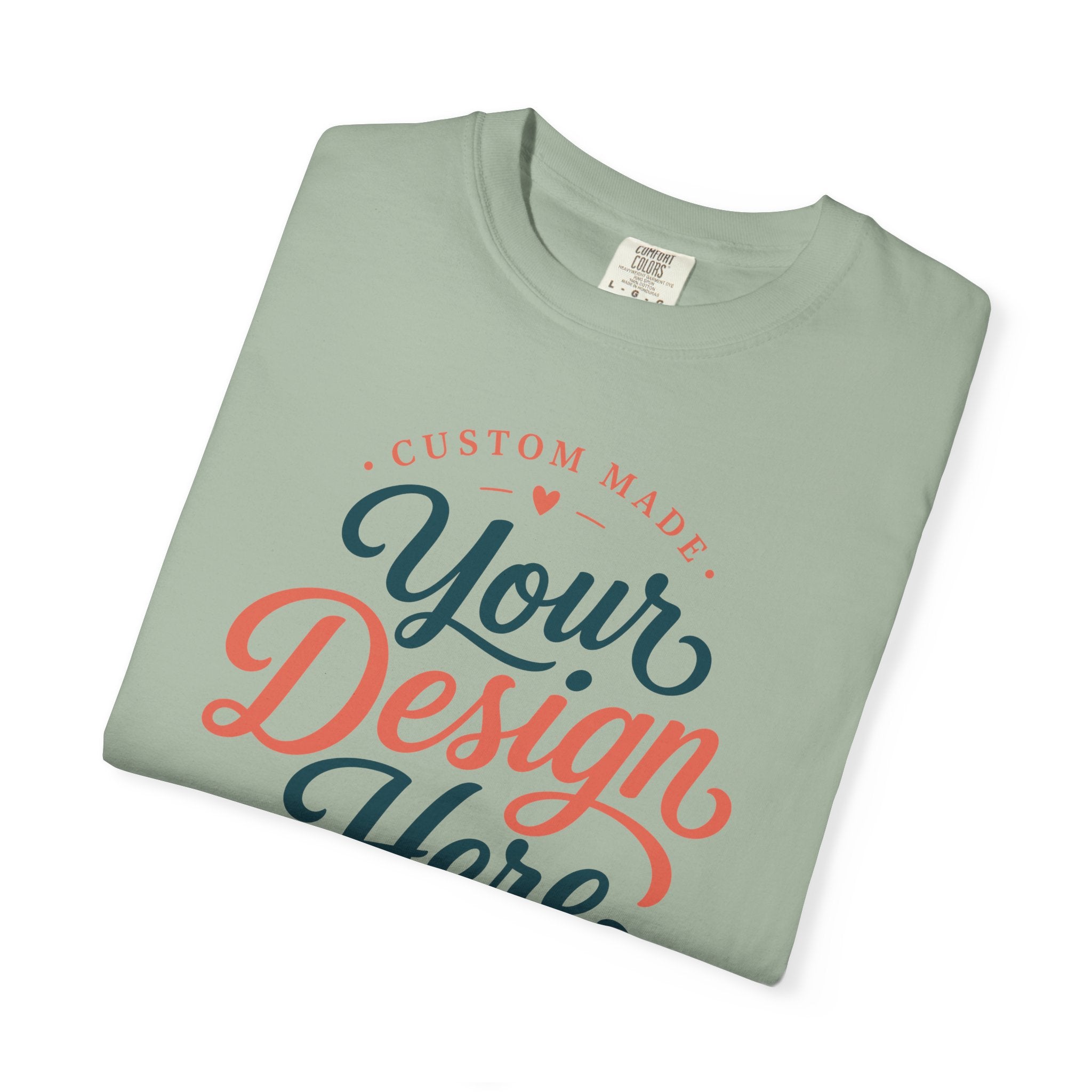 Custom Graphic T‑Shirt — "Your Design Here" Personalized Tee