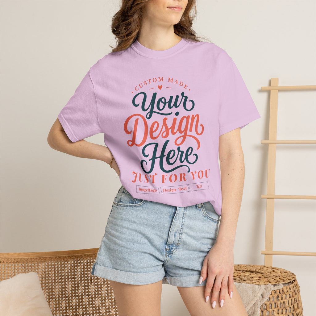 Custom Graphic T‑Shirt — "Your Design Here" Personalized Tee