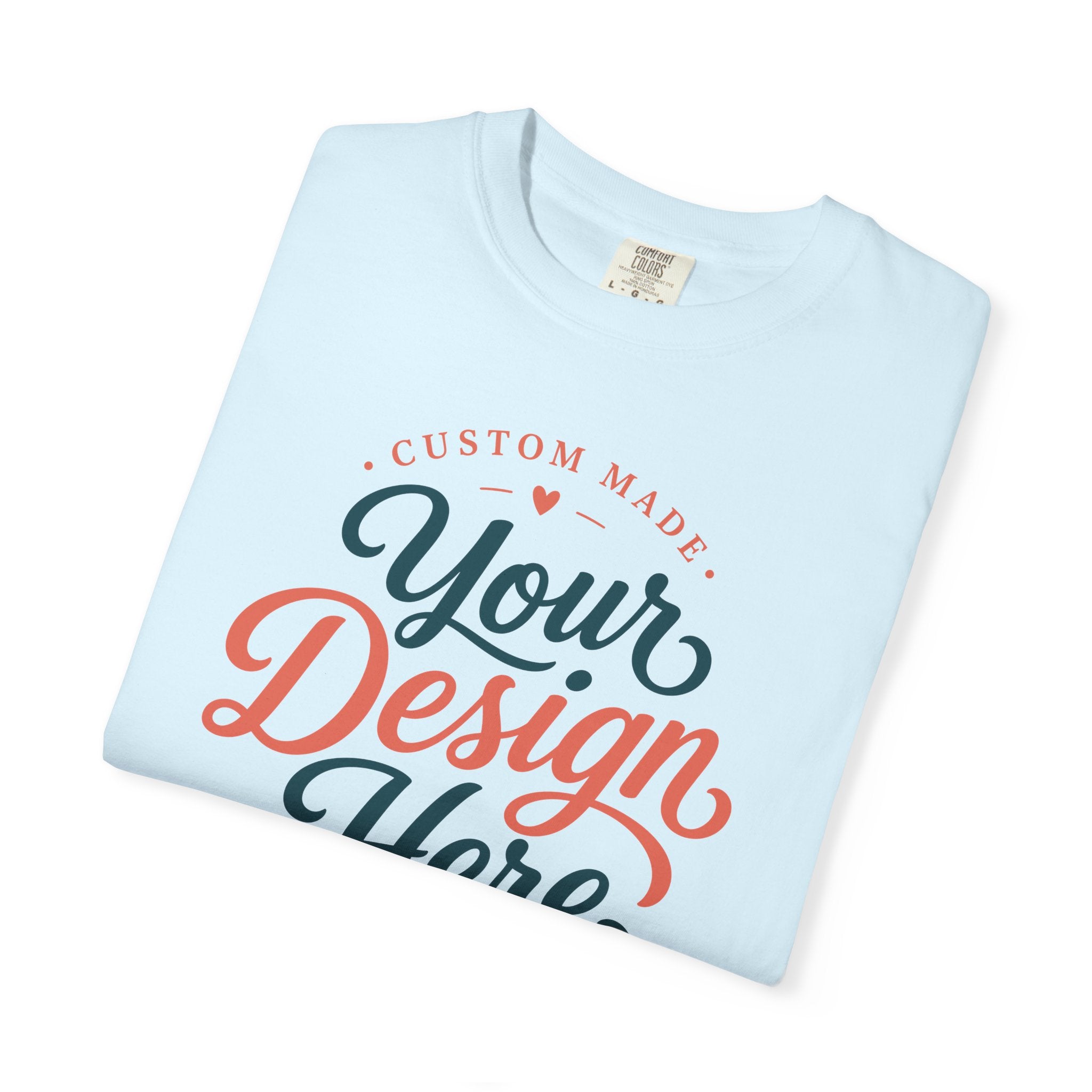 Custom Graphic T‑Shirt — "Your Design Here" Personalized Tee