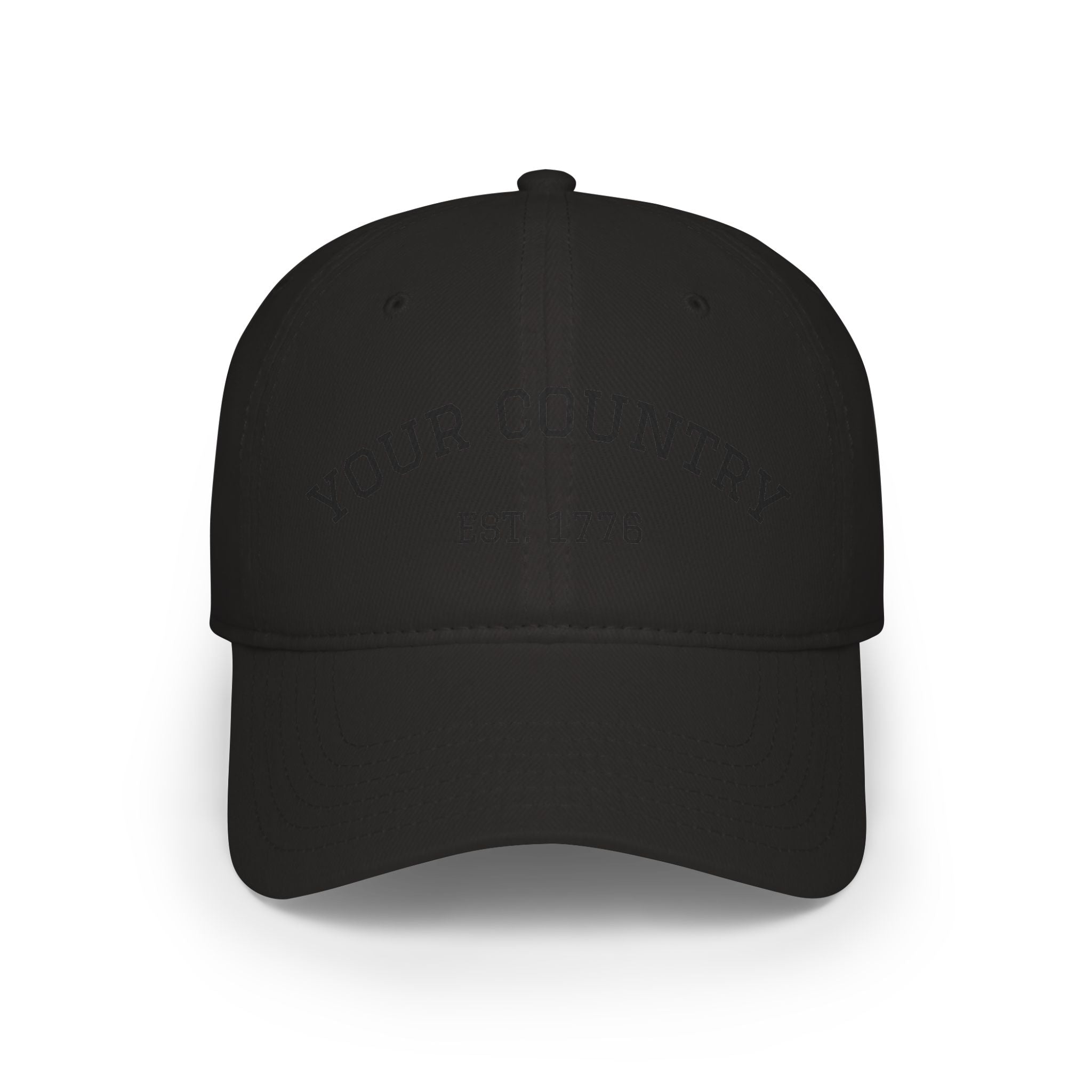 Custom Country Soccer Cap Personalized Football Fan Low Profile Hat