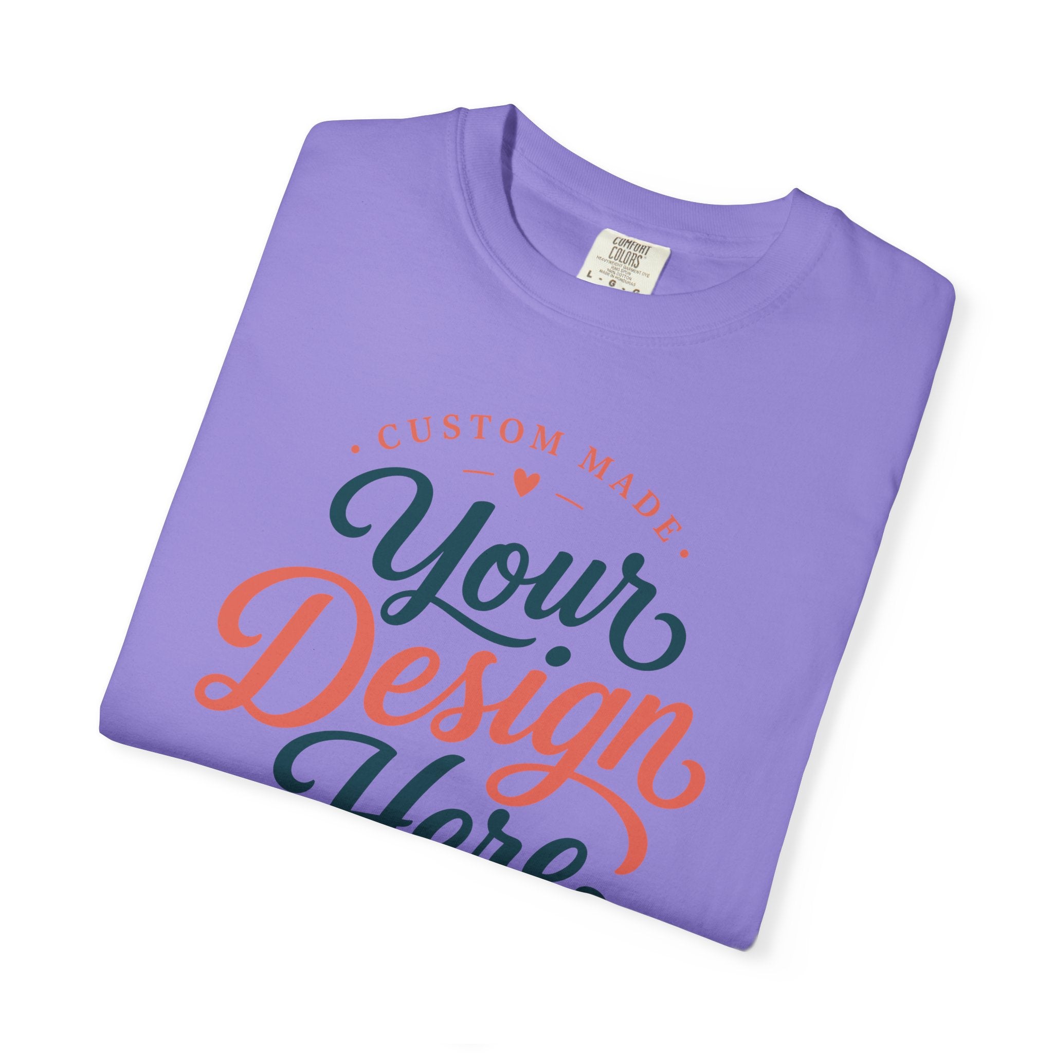 Custom Graphic T‑Shirt — "Your Design Here" Personalized Tee