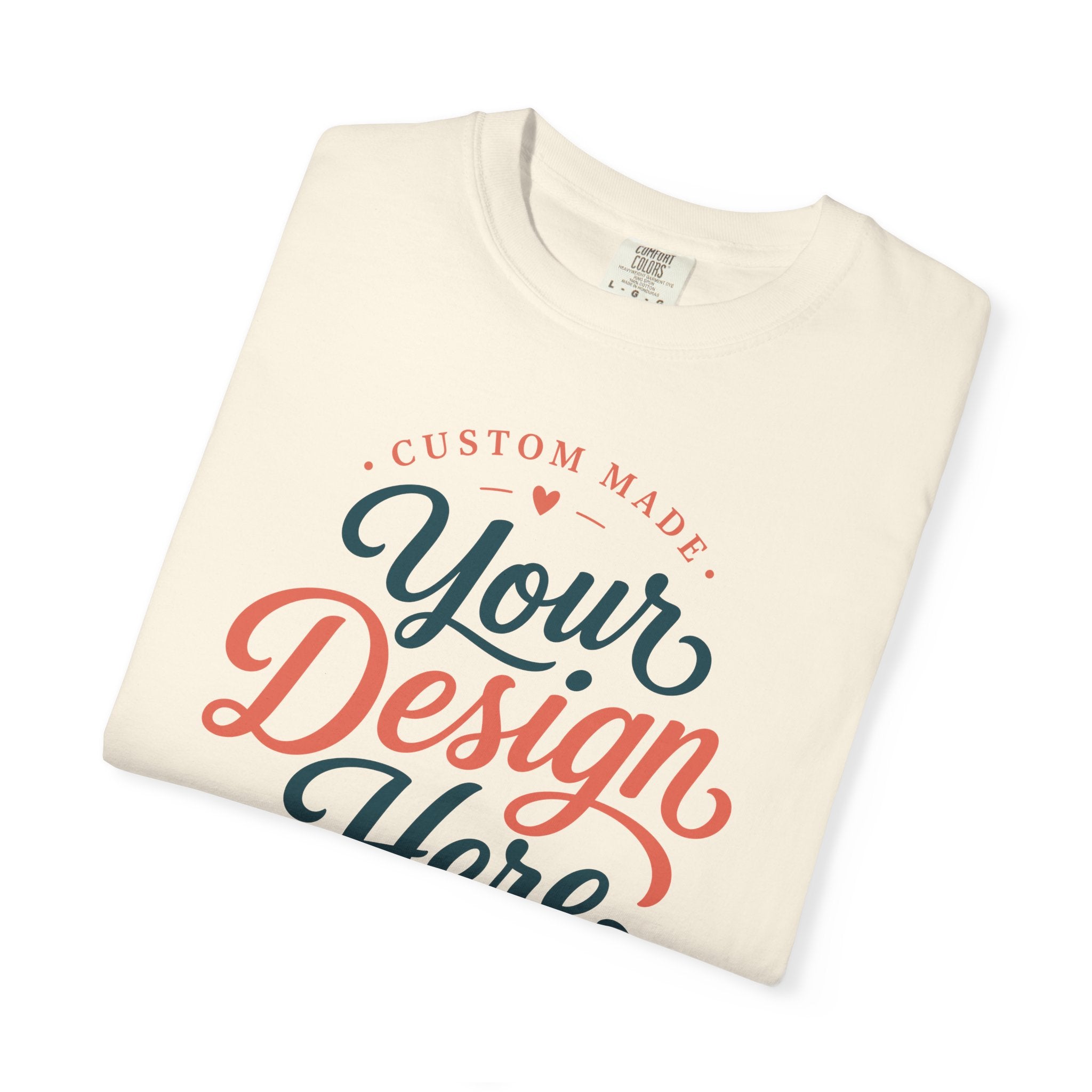 Custom Graphic T‑Shirt — "Your Design Here" Personalized Tee