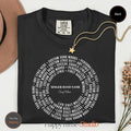 Custom Song Lyrics Shirt Personalized Concert Tee Comfort Colors 2026