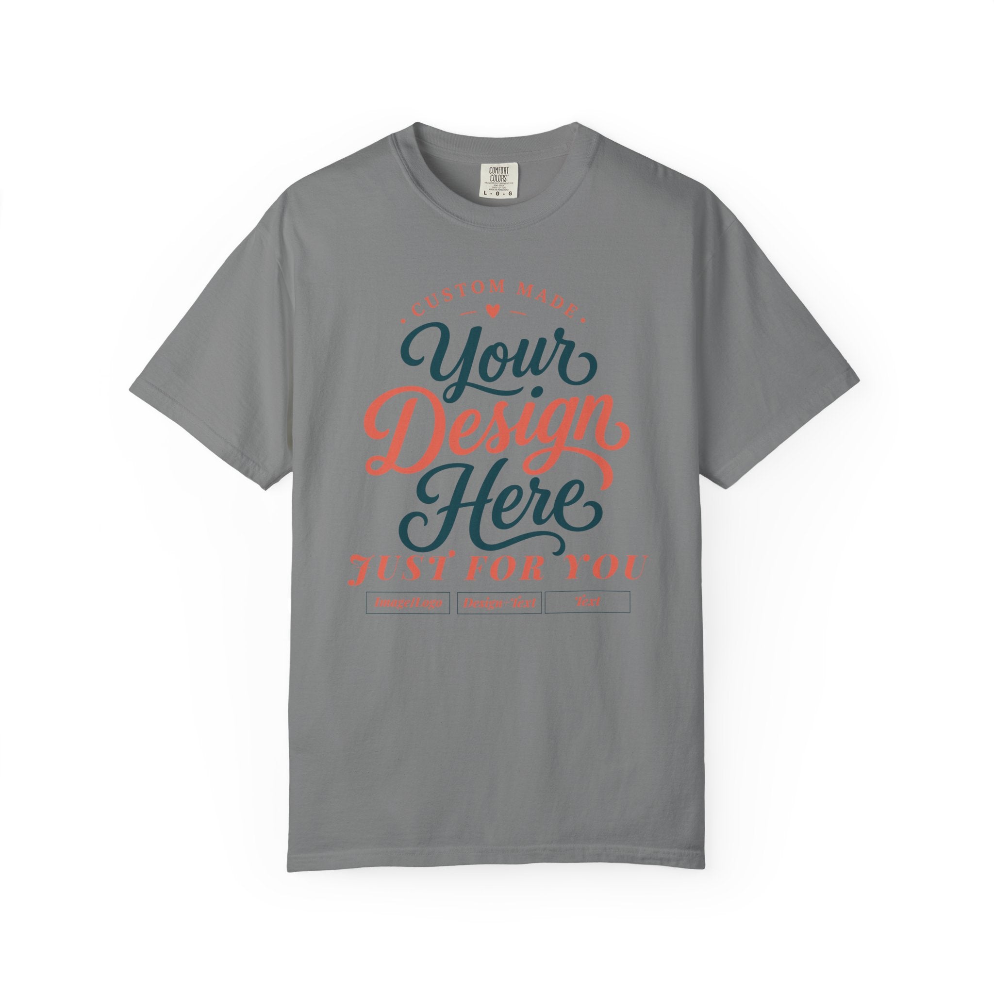 Custom Graphic T‑Shirt — "Your Design Here" Personalized Tee