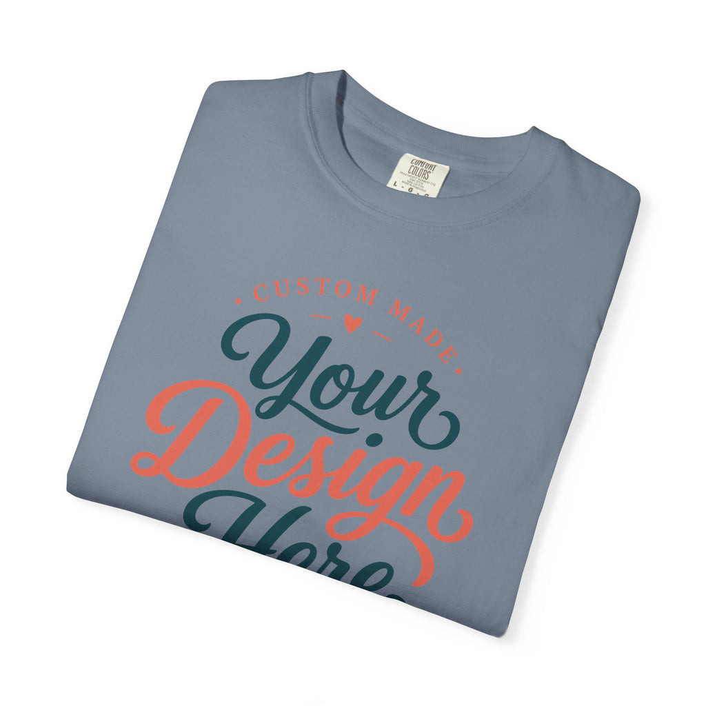 Custom Graphic T‑Shirt — "Your Design Here" Personalized Tee