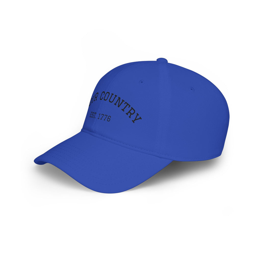 Custom Country Soccer Cap Personalized Football Fan Low Profile Hat