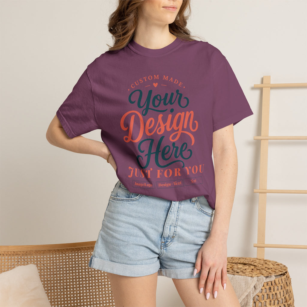 Custom Graphic T‑Shirt — "Your Design Here" Personalized Tee