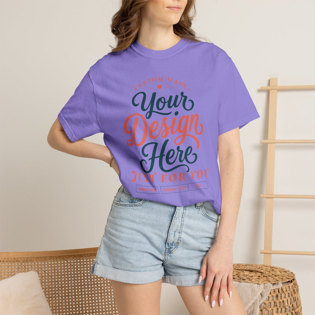 Custom Graphic T‑Shirt — "Your Design Here" Personalized Tee