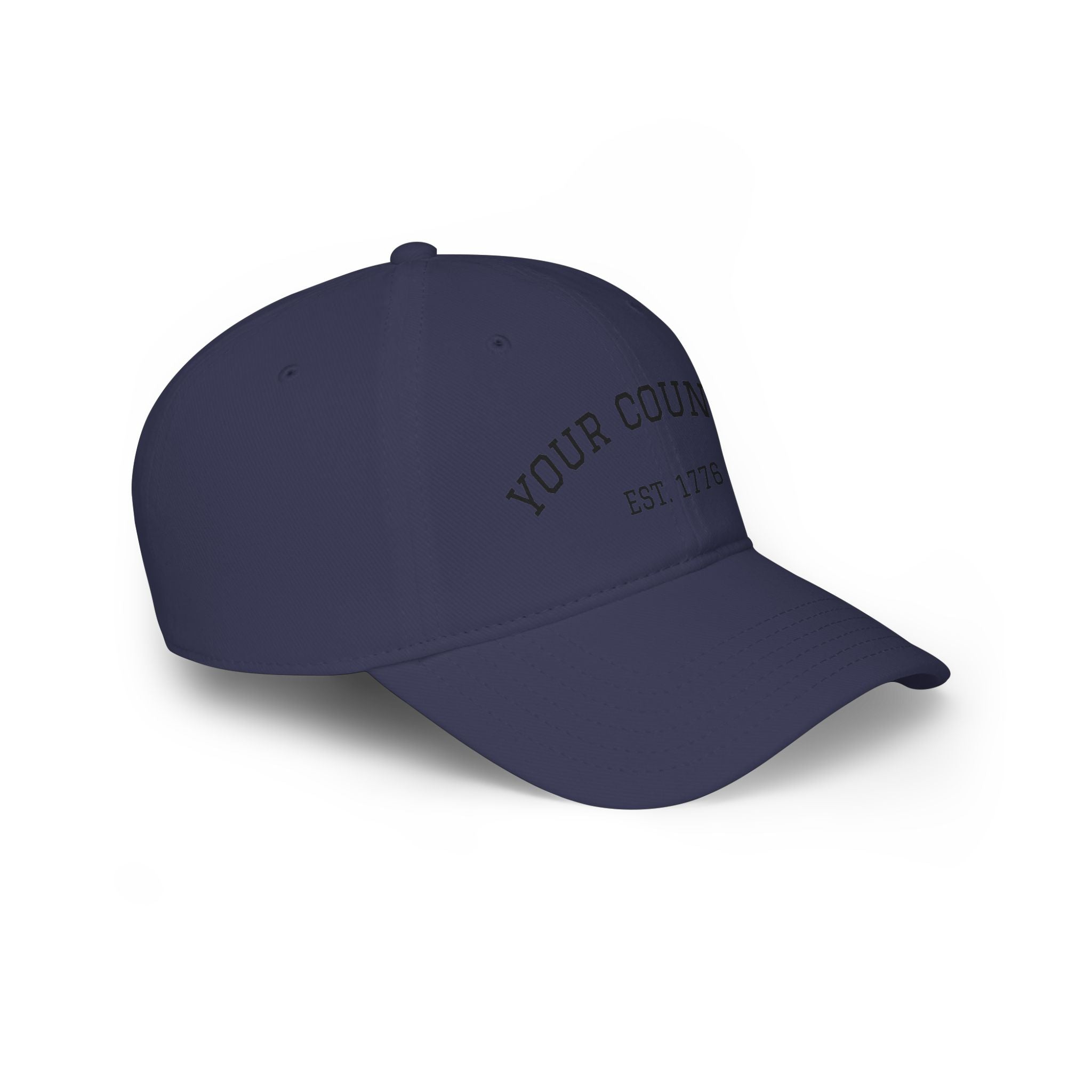 Custom Country Soccer Cap Personalized Football Fan Low Profile Hat