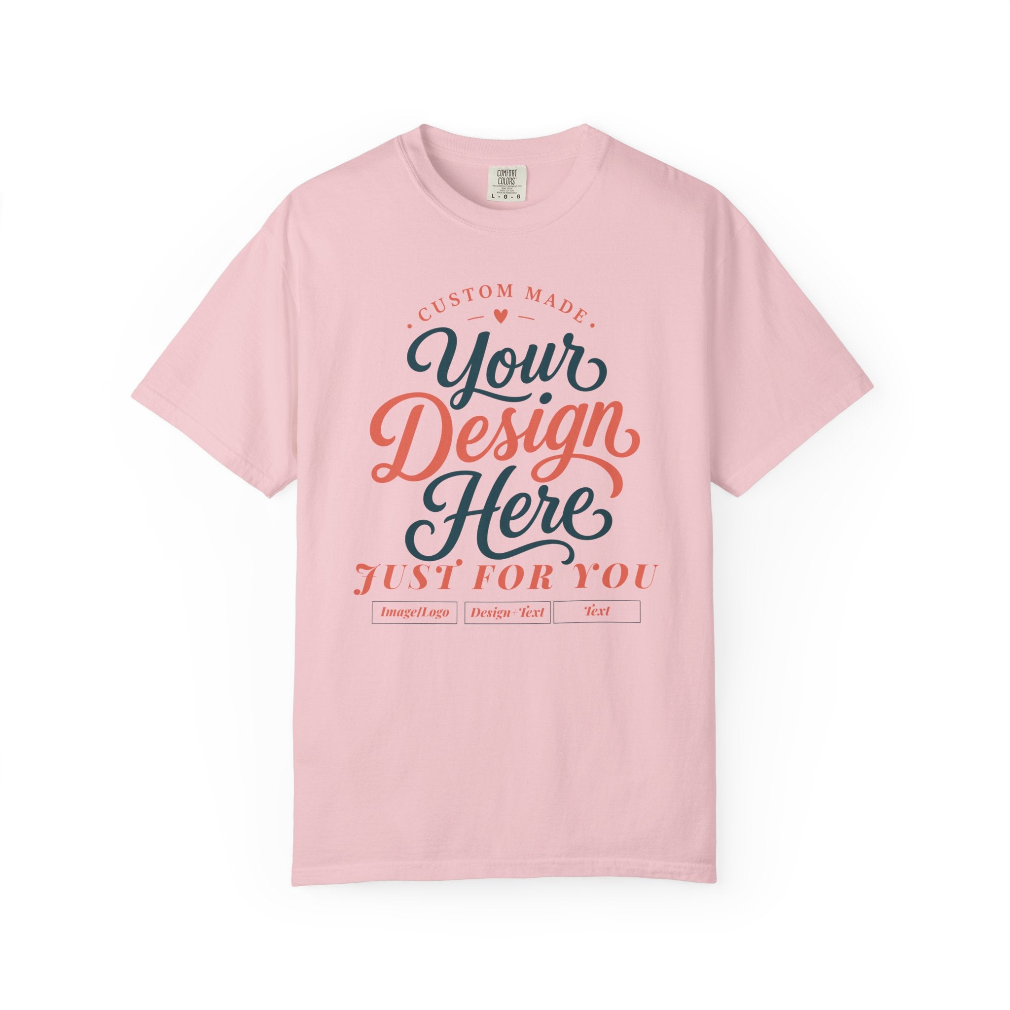 Custom Graphic T‑Shirt — "Your Design Here" Personalized Tee