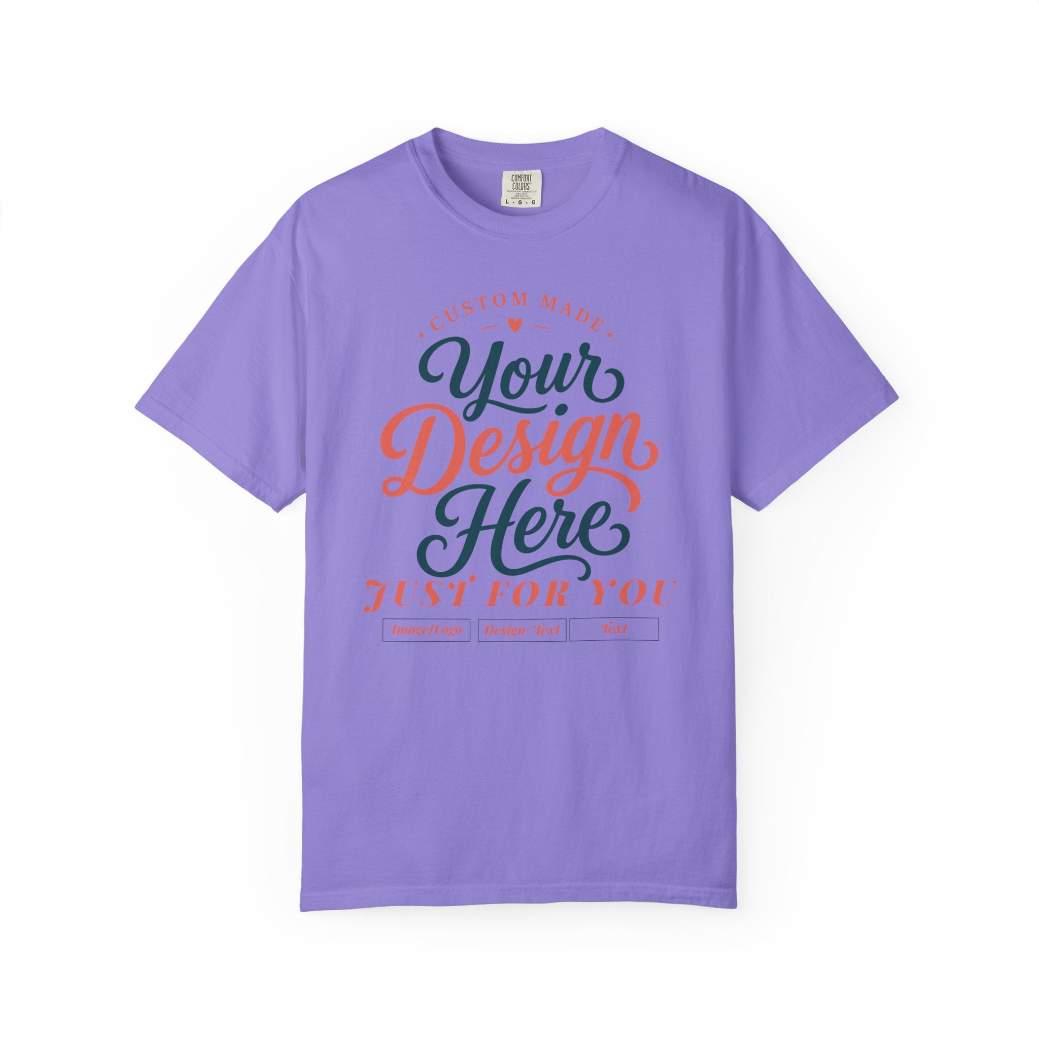Custom Graphic T‑Shirt — "Your Design Here" Personalized Tee