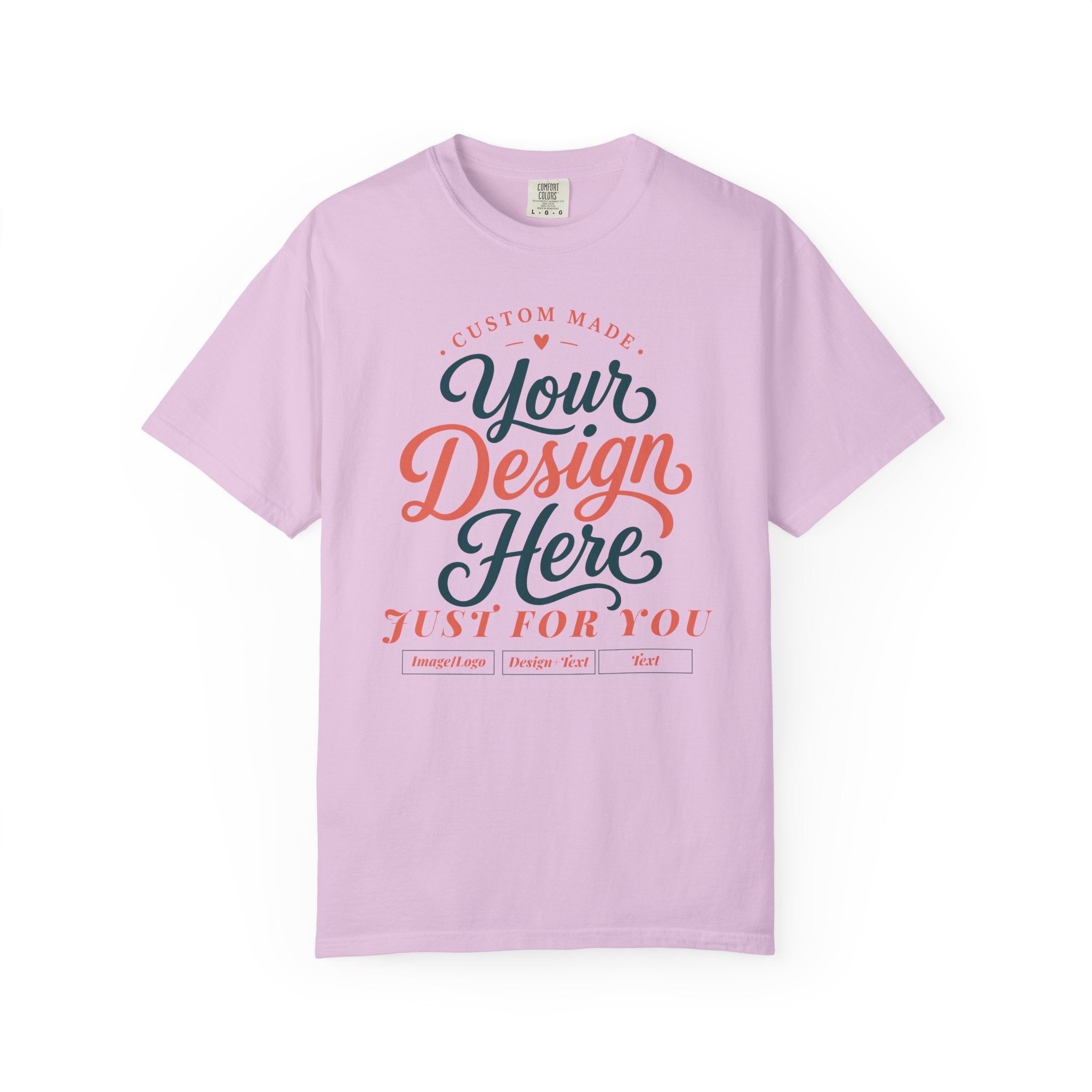 Custom Graphic T‑Shirt — "Your Design Here" Personalized Tee