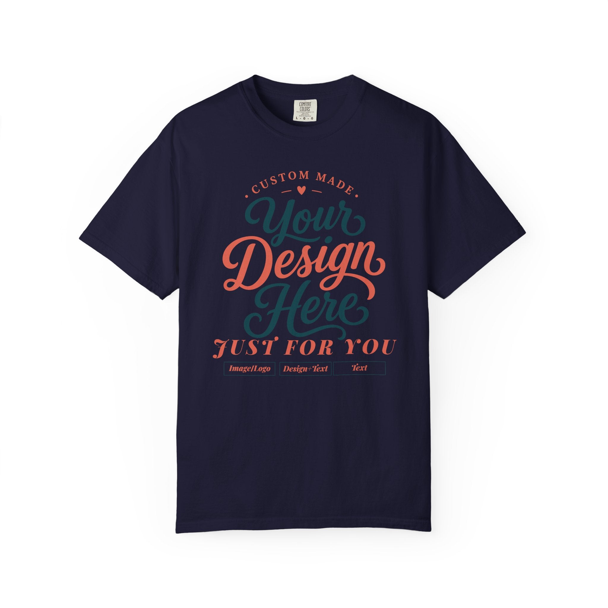Custom Graphic T‑Shirt — "Your Design Here" Personalized Tee