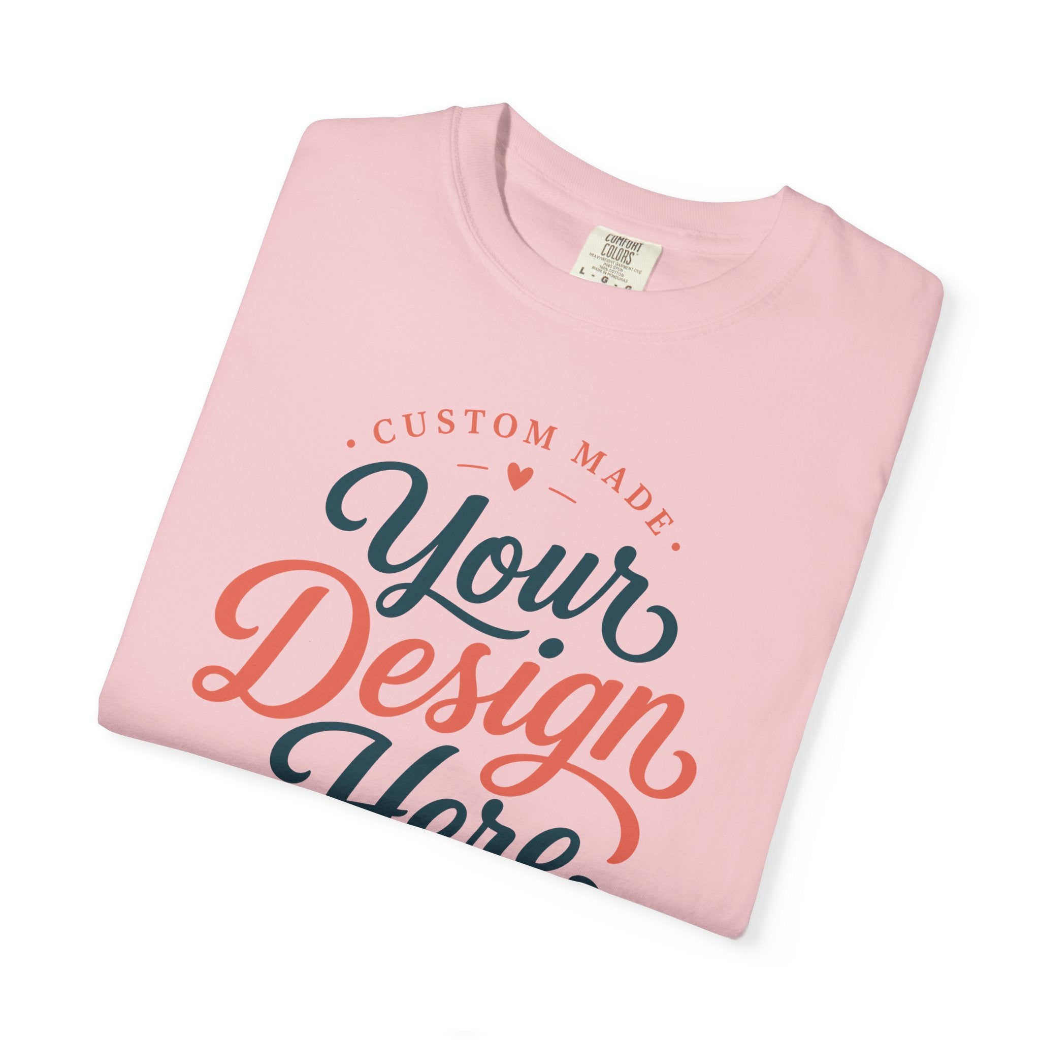 Custom Graphic T‑Shirt — "Your Design Here" Personalized Tee