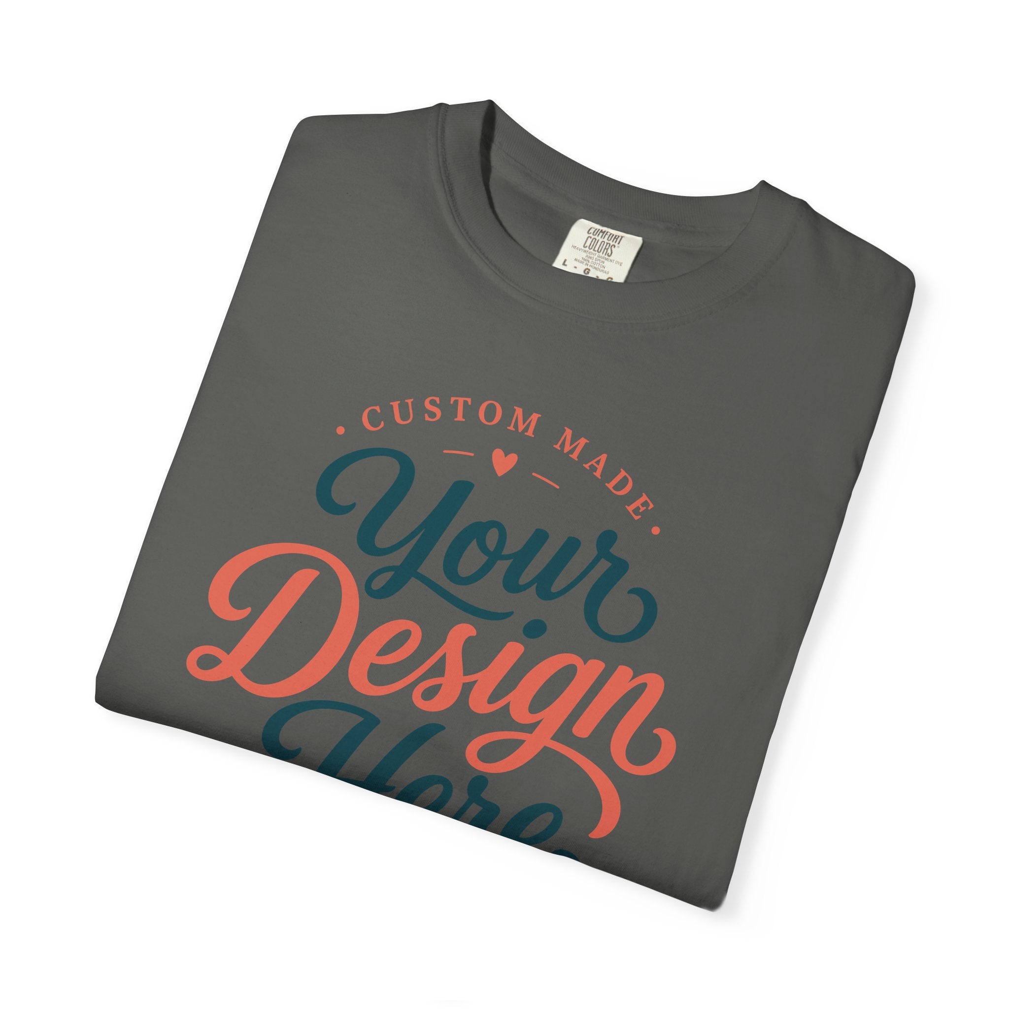 Custom Graphic T‑Shirt — "Your Design Here" Personalized Tee