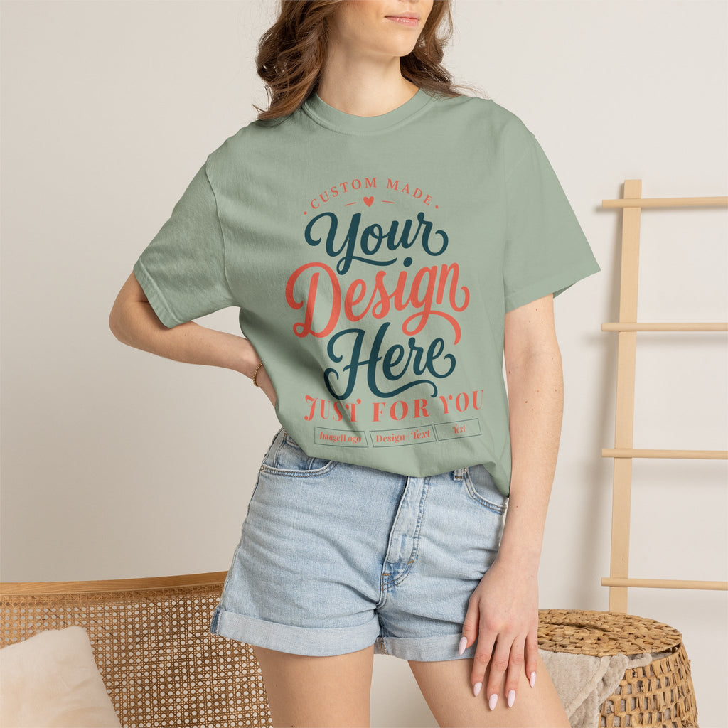Custom Graphic T‑Shirt — "Your Design Here" Personalized Tee
