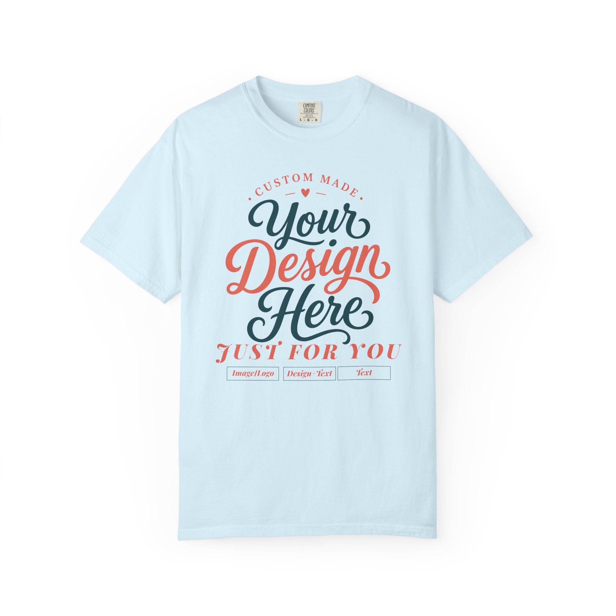 Custom Graphic T‑Shirt — "Your Design Here" Personalized Tee